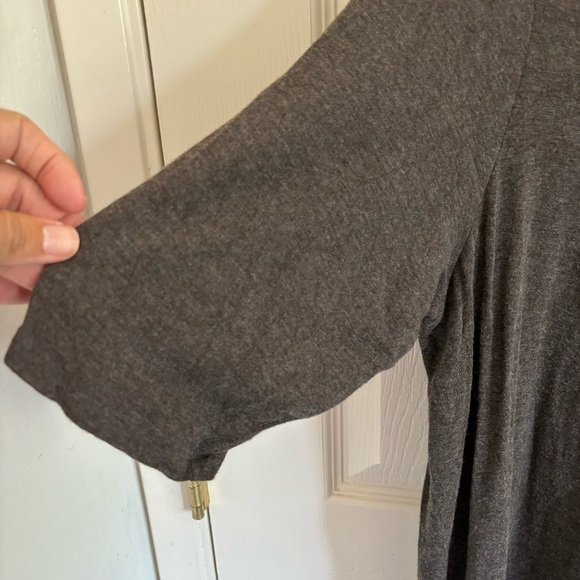 Eileen Fisher Brown Top. Italian Yarn. Large. - Picture 5 of 8